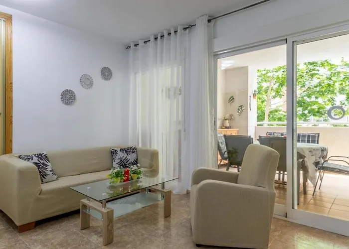 Albamar 6 Personas Con Parking Cerca De La Playa Lejlighed