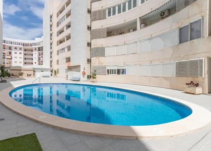 Lejlighed Albamar 6 Personas Con Parking Cerca De La Playa